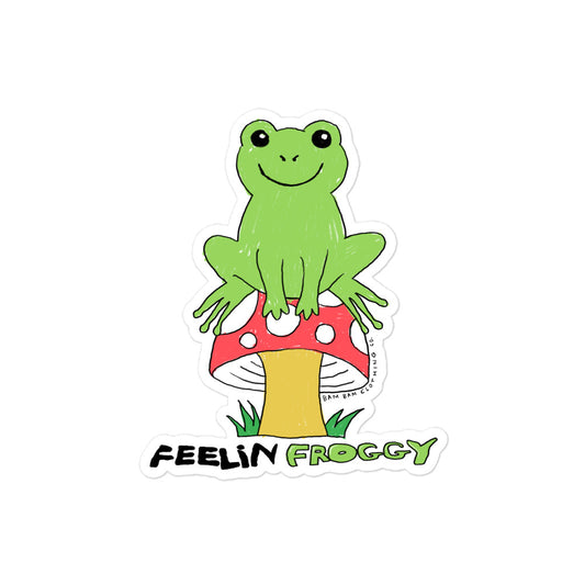 FROGGY STICKER